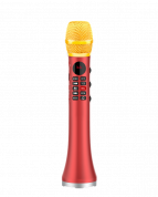 профессиональный караоке-микрофон l-699 красный