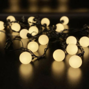 Купить Гирлянда "Мультишарики" 5 М Белые Диоды Тёплый