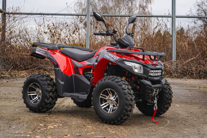 Электроквадроцикл WHITE SIBERIA SNEG PRO MAX 6000W