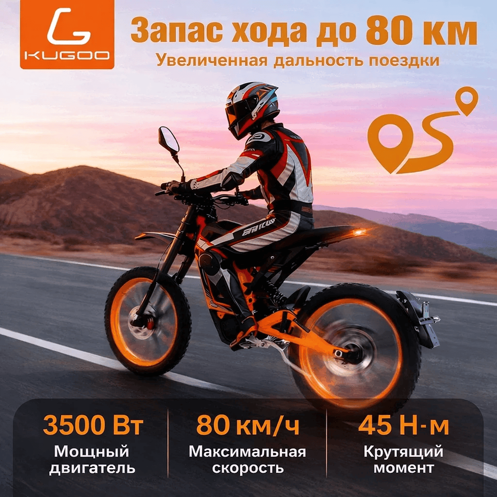 Ёлектросамокат Kugoo S3 Электропитбайк Kugoo Wish 04