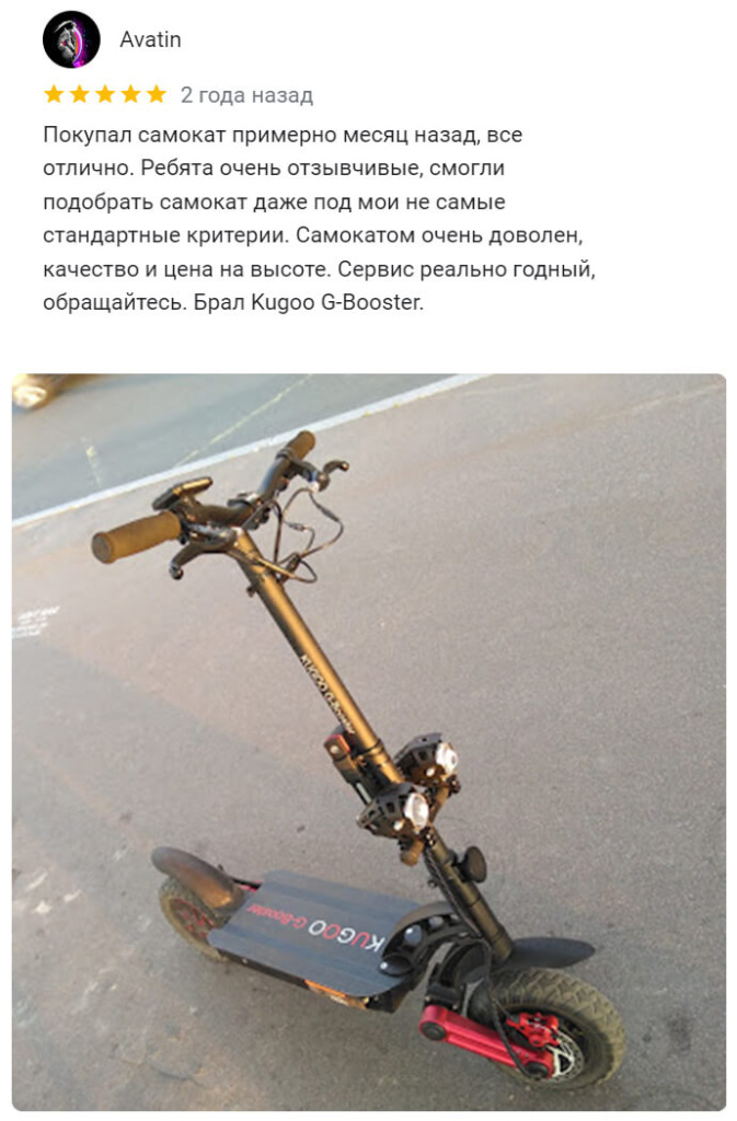 Отзывы Google