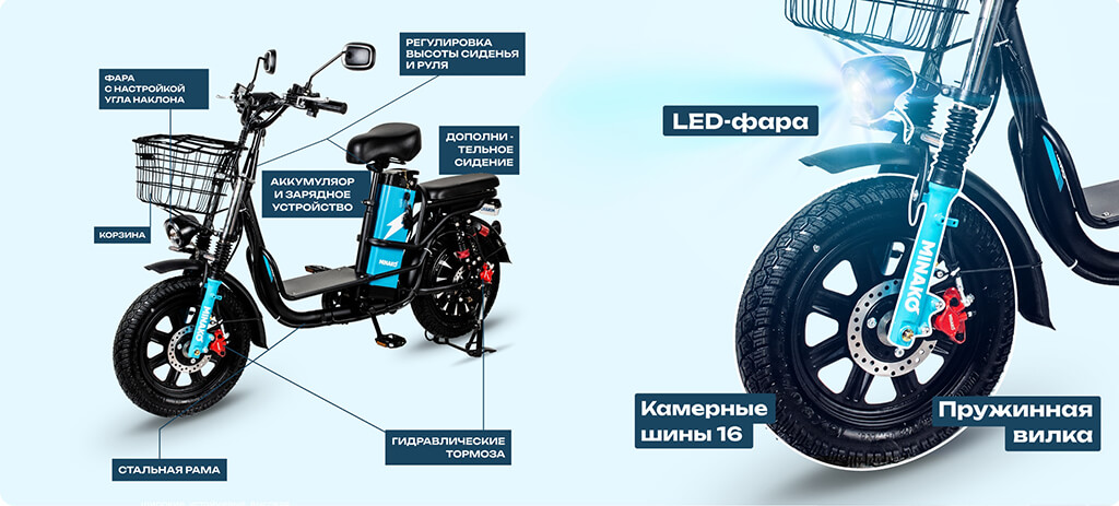 Minako Monster PRO 21 Ah преимущества