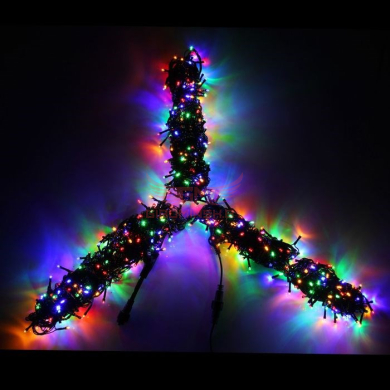 Купить Гирлянда на деревья "Клип Лайт LED" RGB Диоды