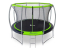 Батут Funfit 312 см - 10ft PRO с внутренней сеткой зелёный
