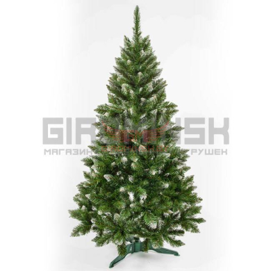 Купить Ель (сосна) новогодняя  (150 см) Грация с белым напылением GrandSiti