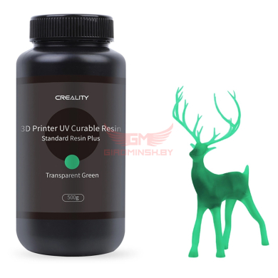 Купить Фотополимерная смола Creality Standart Transparent Green 500g