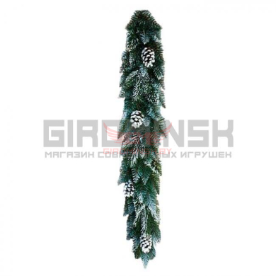 Купить Гирлянда из искусственной хвои с шишками 2 м Белла GrandSITI