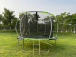 Батут Funfit 374 см - 12ft PRO с внутренней сеткой зелёный