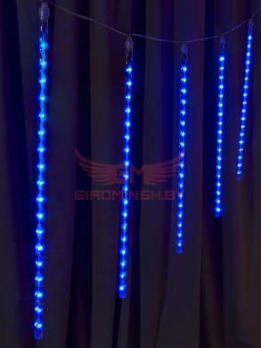 Купить Гирлянда "Тающие сосульки" Синие Диоды 60 см 