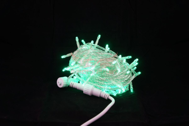 Купить Гирлянда Нить LED "Стринг лайт" Зеленые Диоды IP65 24V