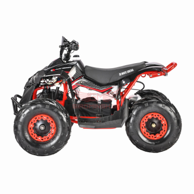 детский электроквадроцикл white siberia  ws sneg r 1500w