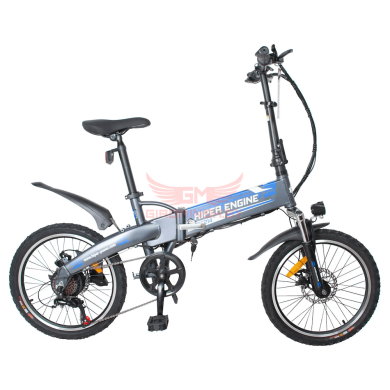 электровелосипед hiper engine bf214 space gray - купить недорого