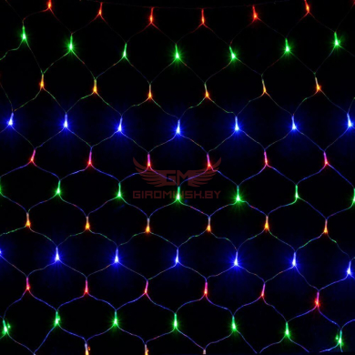 Купить Гирлянда "Светодиодная сеть" RGB Диоды 2 M
