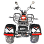 Электроскутер Skyboard Dnepr Chopper 4000W