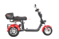 Трицикл White Siberia WS-PRO TRIKE 3000w красный