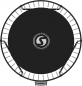 Батут SWOLLEN PRIME BLACK 8 FT