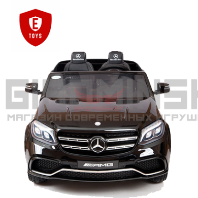 24 вольта!!!двухместный mercedes gls63 amg lux (лицензия) 4x4 24 v (180 w)