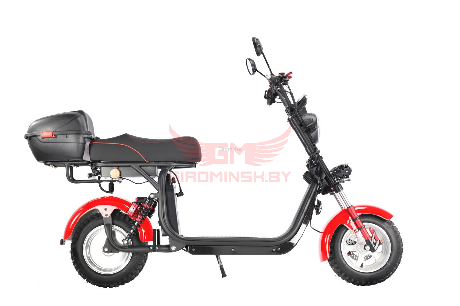 Электроскутер White Siberia WS-Pro 2500w красный